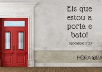 Eis que estou a porta e bato Apocalipse 3:20