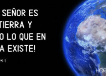 Planeta tierra en el universo escuro Salmos 24:1