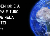 Planeta terra e o universo Salmos 24:1