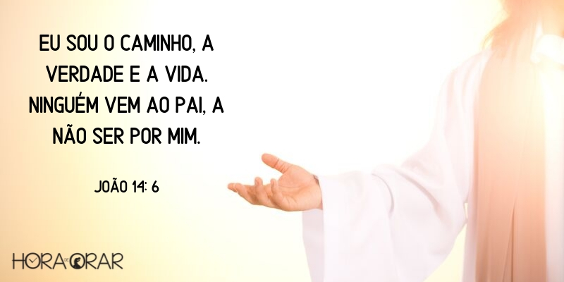 Jesus com o braço estendido João 14:6