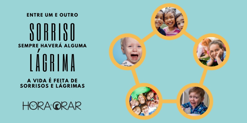 Entre um sorriso e outro sempre haverá alguma lagrima