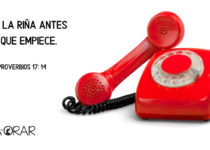 Telefono rojo en la guerra fría. Proverbios 17: 14
