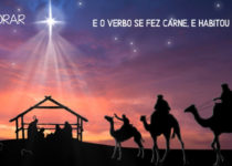 Jesus nasceu e os Reis magos se aproximam. João 1: 14