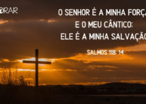 A Cruz e um belo entardecer. Salmos 118: 14