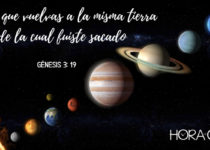 Planetas del sistema solar. Génesis 3:19