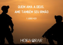 Dois soldados. 1 João 4: 21