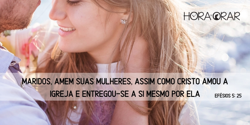 Un casal. Efésios 5: 25