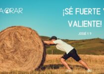 Hombre trabajando en el campo. Josue 1:9