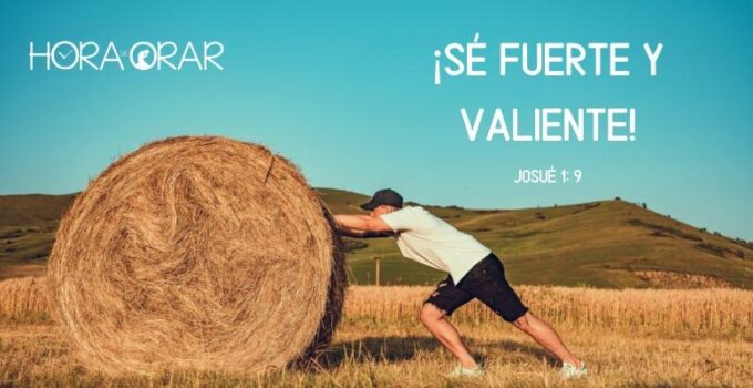 Hombre trabajando en el campo. Josue 1:9