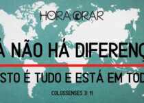 Mapa mundi e a linha do equador. Colossenses 3:11