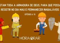 Armadura, Astronauta, Bombeiro e Obreiro. Efesios 6:13