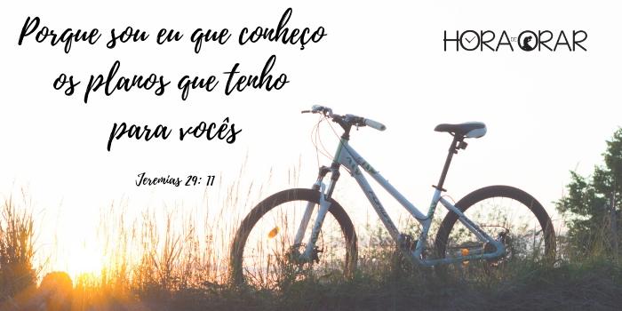 Uma bicicleta. Jeremias 29:11