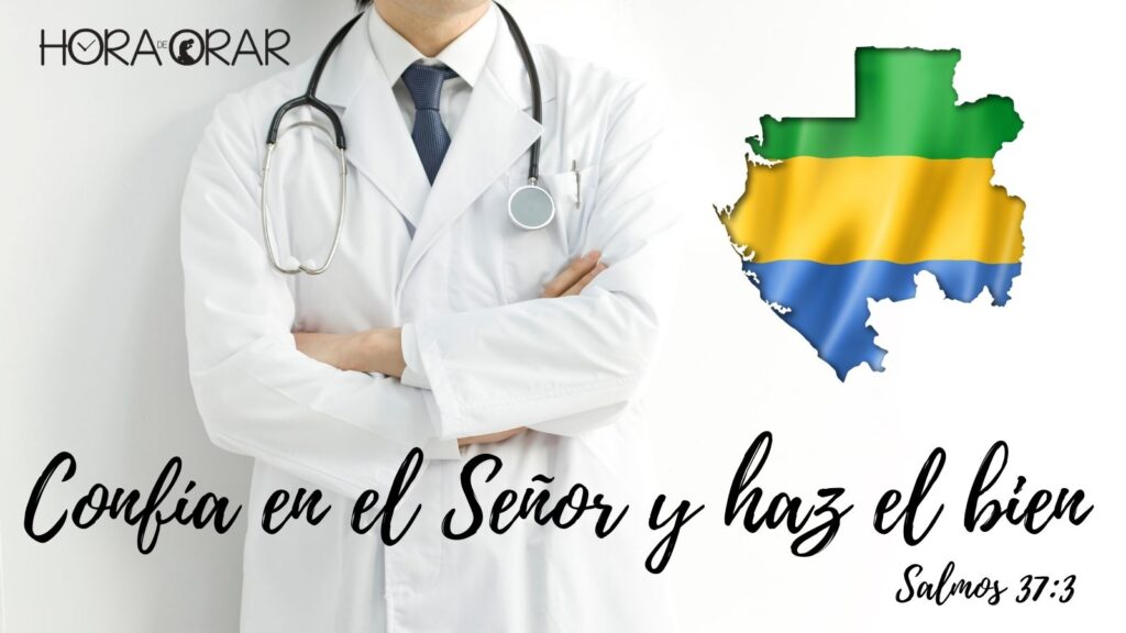 Un medico que ha dedicado su vida para Gabón, África. Salmos 37:3