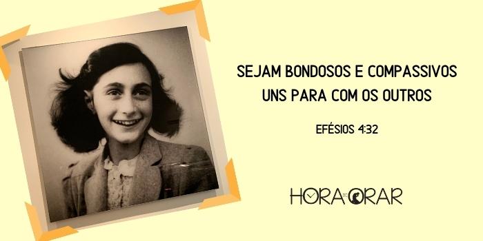 Anne Frank. Efesios 4:32