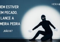 Um ladrão em evidencia. João 8:7