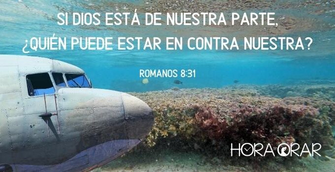 Un avión en el fondo del oceano. Romanos 8:31