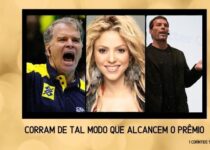 Bernardinho, Shakira e Tonny Robins, referencias de pessoas de sucesso. E o versículo: "Corram de tal modo que alcancem o premio"