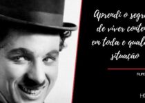 Charles Chaplin sorri e o versículo de Filipenses 4:12