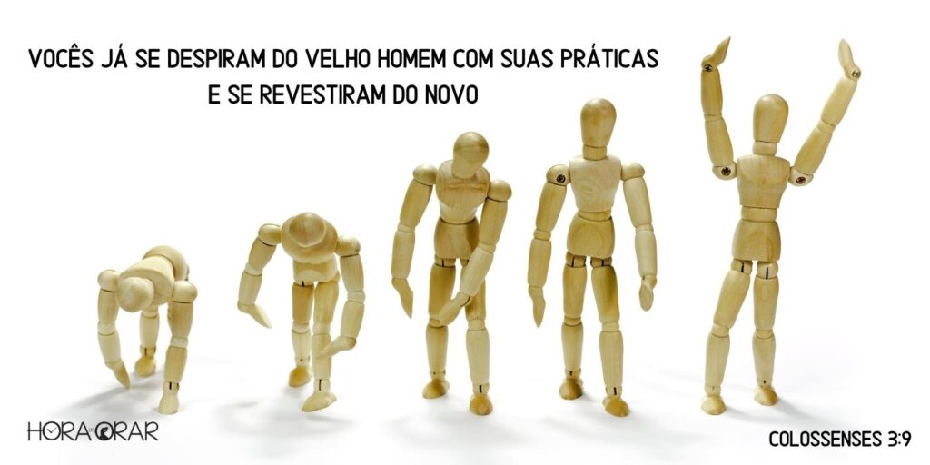 Desenho de um boneco levantando-se e vencendo.