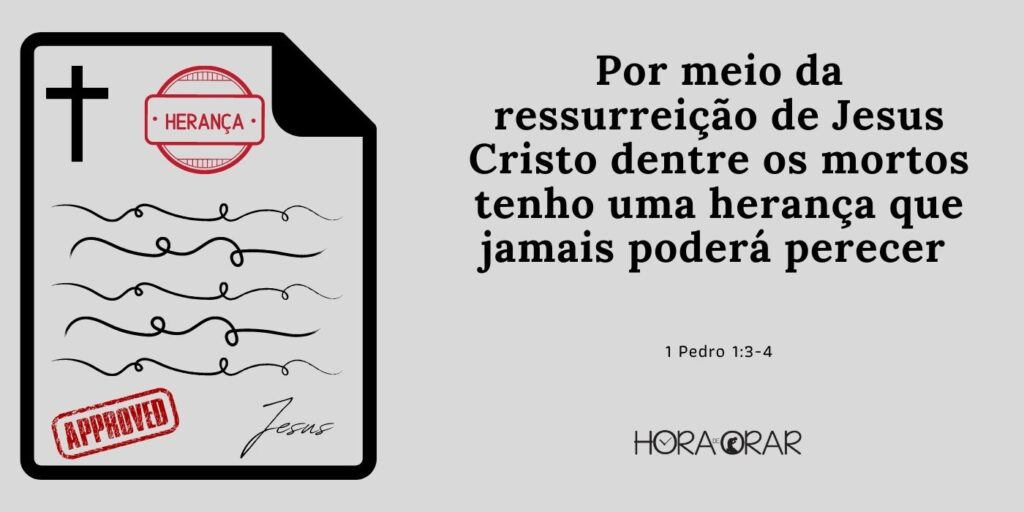 Desenho de um testamento de herança, assinado por Jesus.