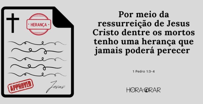 Desenho de um testamento de herança, assinado por Jesus.