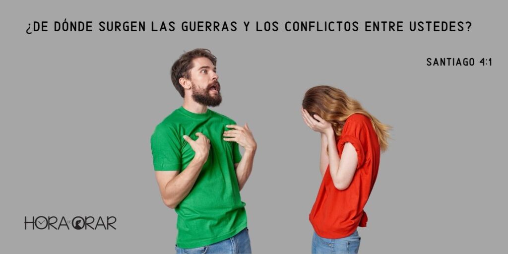 Una pareja discutiendo