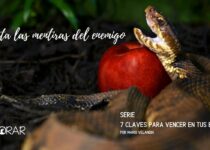 Una serpiente y una manzana