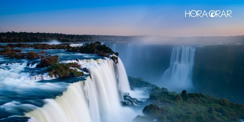 As cataratas do Iguaçu