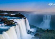 As cataratas do Iguaçu