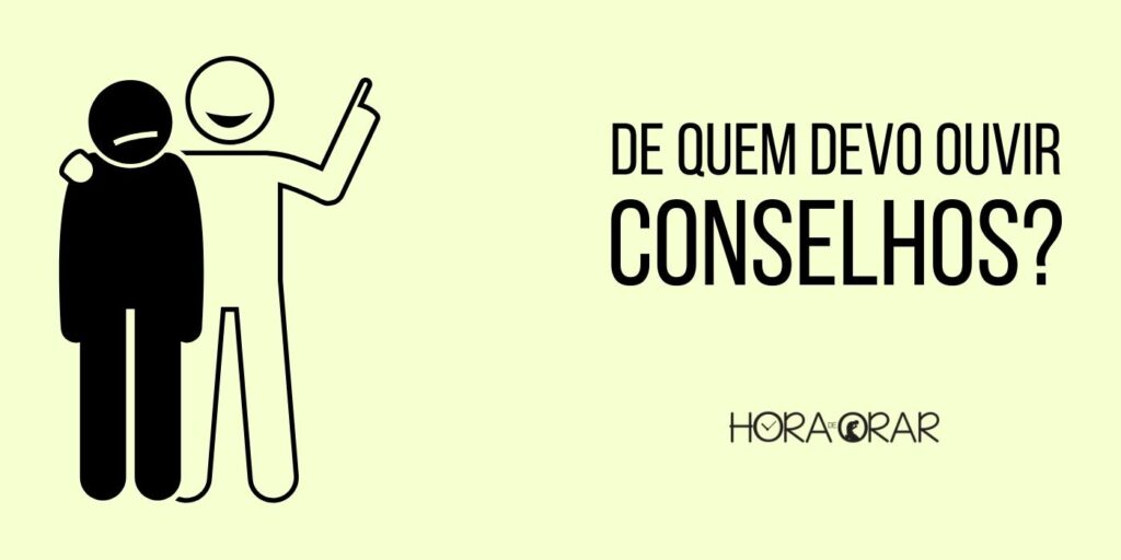 Desenho de alguém recebendo conselhos