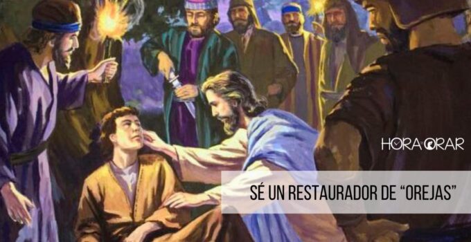 Jesus restaura la oreja de Malco