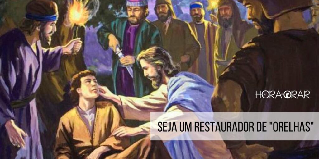Jesus restaura a orelha de Malco