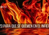 Imagen de fuego, simbolizando el infierno