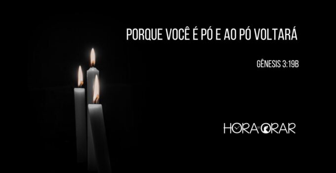 Velas acesas e o versiculo de Genesis 3:19