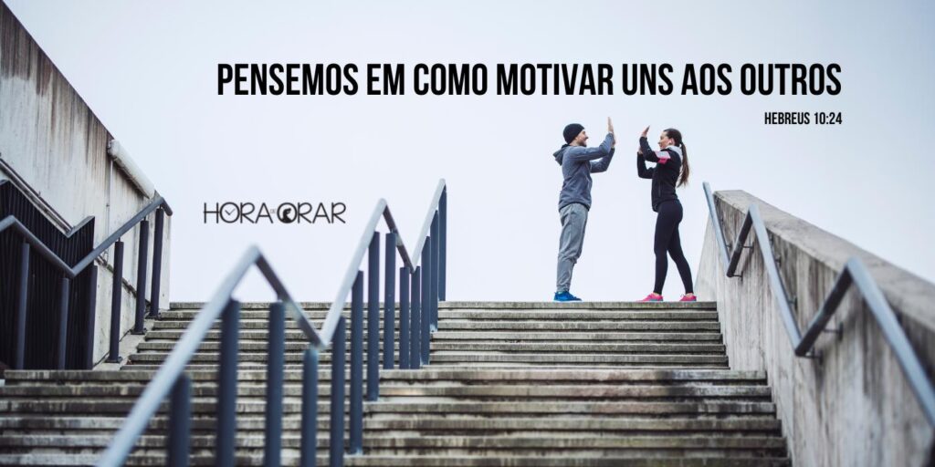 Imagem representando homem e mulher motivando-se para a pratica de exercícios