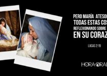 Dos fotos de Maria con su bebe Jesus