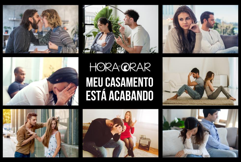 Sequencia de imagens de casais com problemas em seus relacionamentos